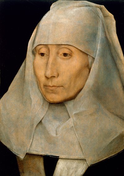 Retrato de una anciana, 1468-70 de Hans Memling