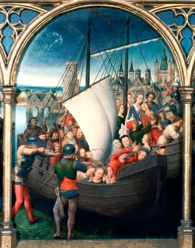 Santuario de Santa Úrsula, Martirio de Hans Memling