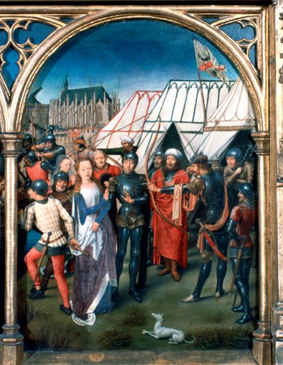 Santuario de Santa Úrsula, Martirio en Colonia, 1489 de Hans Memling