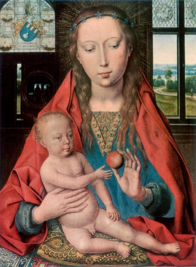 La Madonna y el Niño, 1927 de Hans Memling