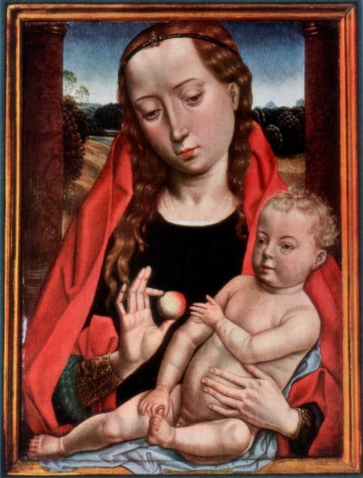 La Madonna y el Niño, 1927 de Hans Memling