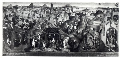 Los Siete Gozos de la Virgen, 1480 de Hans Memling