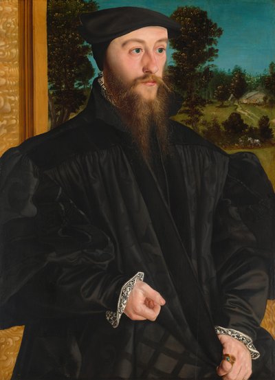 Un miembro de la familia Fröschl, c. 1539-1540 de Hans Mielich