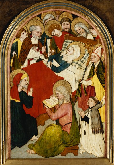 La muerte de la Virgen de Hans Multscher