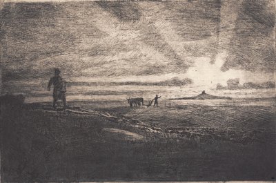 "El campesino sale al campo" de Hans Nikolaj Hansen