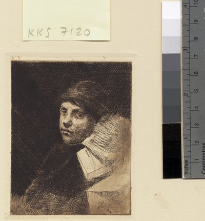 Retrato de un joven de Hans Nikolaj Hansen