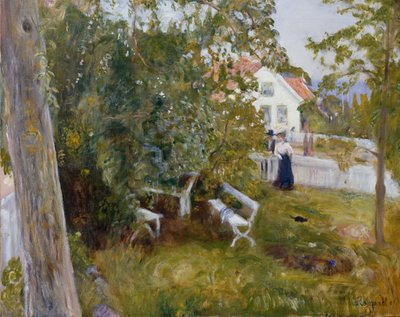 paisaje de verano de Hans Olaf Heyerdahl