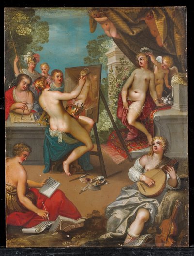 Alegoría de las Artes de Hans Rottenhammer