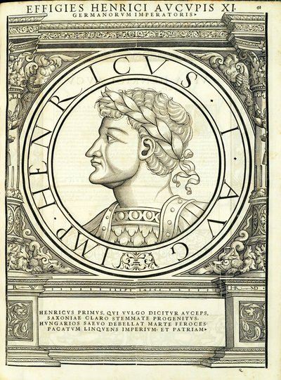 Henricus I Auceps, ilustración de 