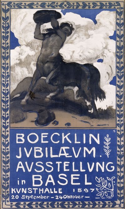 Boecklin Jubilaeum, 1897 de Hans Sandreuter