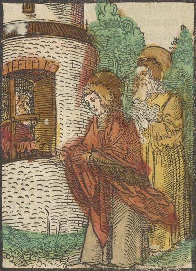 San Juan en prisión, de Das Plenarium, 1517 de Hans Schäufelein the Elder