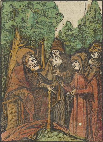 San Juan Bautista predicando, de Das Plenarium de Hans Schäufelein the Elder
