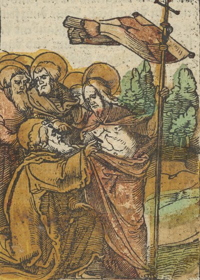 La incredulidad de Tomás, de Das Plenarium, 1517 de Hans Schäufelein the Elder