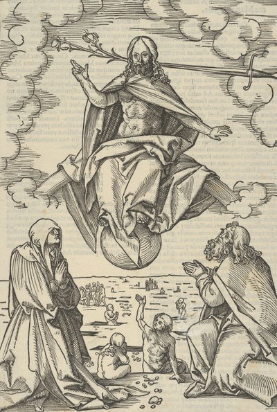 El Juicio Final, de Speculum passionis domini nostri Ihesu Christi, 1507 de Hans Schäufelein the Elder