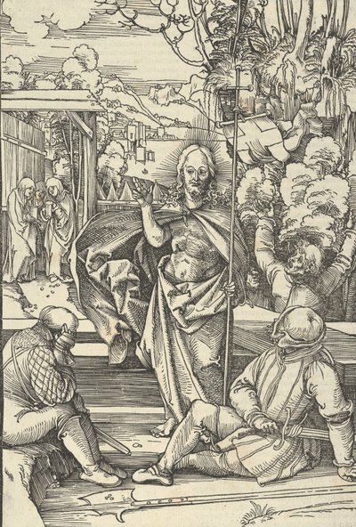 La resurrección, del Speculum passionis domini nostri Ihesu Christi de Hans Schäufelein the Elder