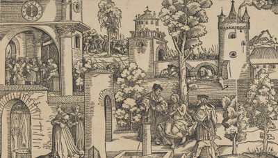 La Historia de Susana de Hans Schäufelein the Elder