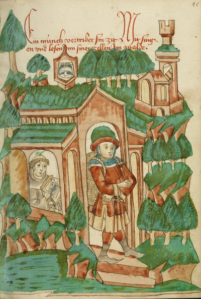 Barlaam abandona el Hermitage de Hans Schilling