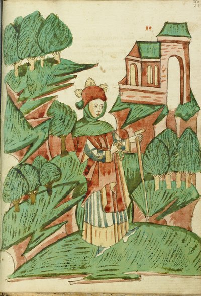 Josafat como peregrino de Hans Schilling