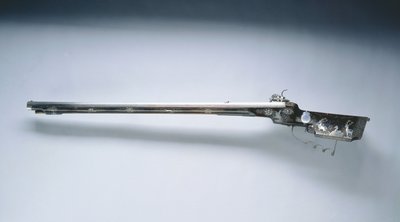 Rifle de caza de rueda de chispa, mediados del siglo XVII de Hans Schmidt
