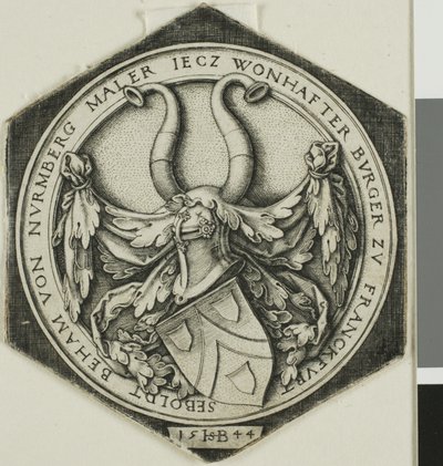 Escudo de armas de Sebald Beham de Hans Sebald Beham