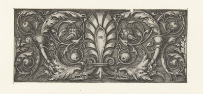 Frisón con palmeta entre vides de hojas de Hans Sebald Beham