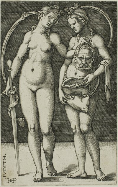 Judith y su sirvienta de Hans Sebald Beham
