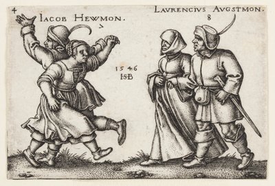 Julio y agosto de Hans Sebald Beham