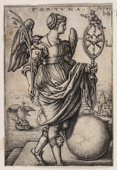 Lykke (Fortuna) de Hans Sebald Beham