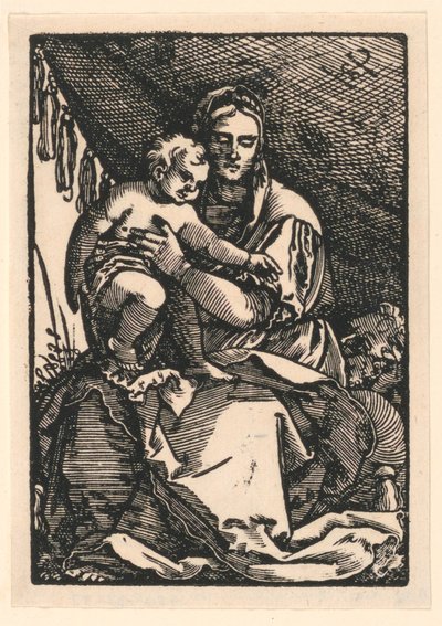 Madonna y niño de Hans Sebald Beham