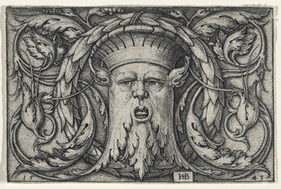 Mascarón, 1543 de Hans Sebald Beham