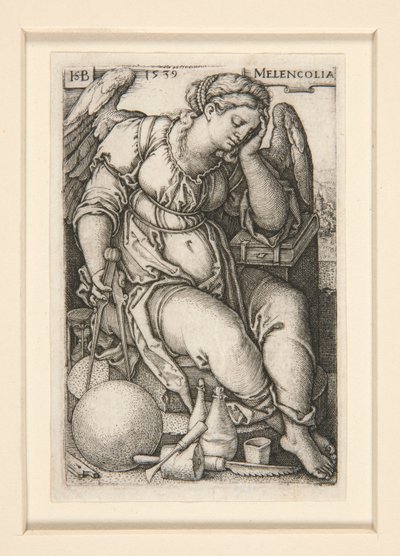 Melencolía de Hans Sebald Beham