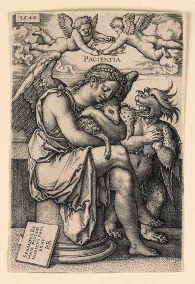 Paciencia de Hans Sebald Beham