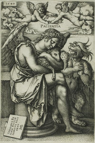 Paciencia de Hans Sebald Beham