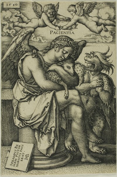 Paciencia de Hans Sebald Beham