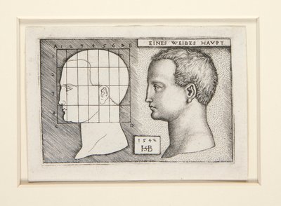 Estudios de proporciones para de Hans Sebald Beham