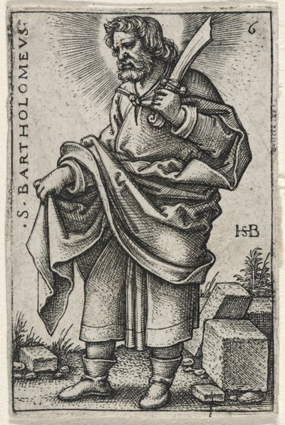 San Bartolomé, 1541-46 de Hans Sebald Beham