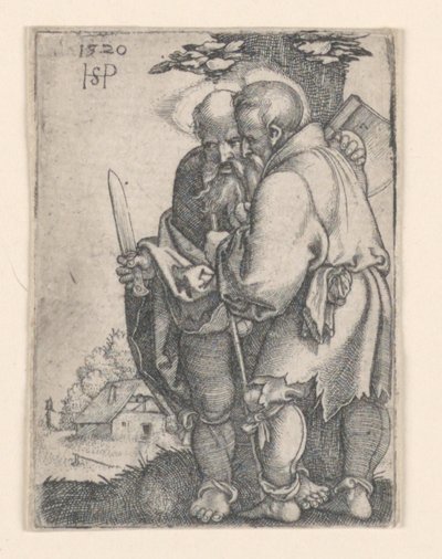 San Bartolomé y San Matías de Hans Sebald Beham