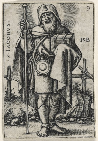 Santiago el Mayor, 1541-46 de Hans Sebald Beham
