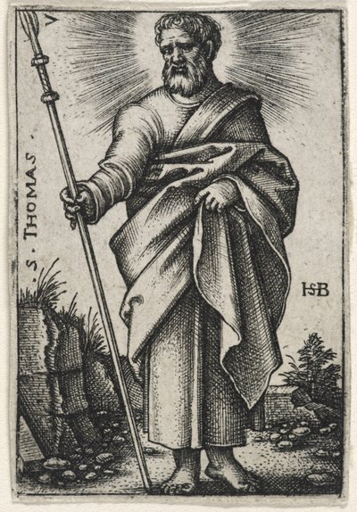 San Tomás, 1541-46 de Hans Sebald Beham