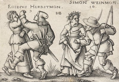 Septiembre y octubre de Hans Sebald Beham