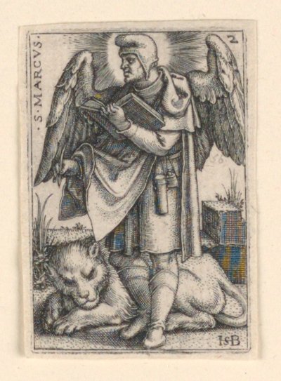 San Marcos, de Los Cuatro Evangelistas de Hans Sebald Beham