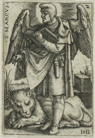 San Marcos, de Los Cuatro Evangelistas de Hans Sebald Beham