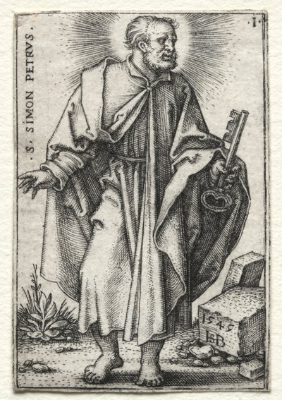 St. Simon Peter de Hans Sebald Beham