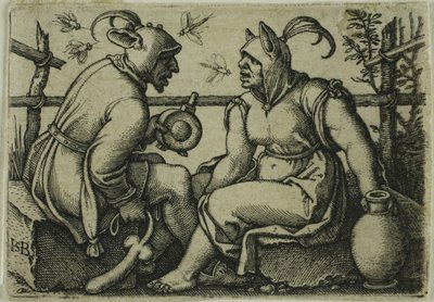 El necio y la necia de Hans Sebald Beham