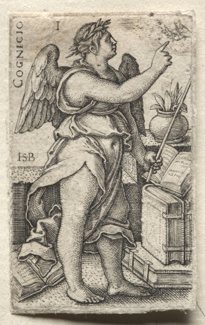 El Conocimiento de Dios y las Siete Virtudes Cardinales de Hans Sebald Beham