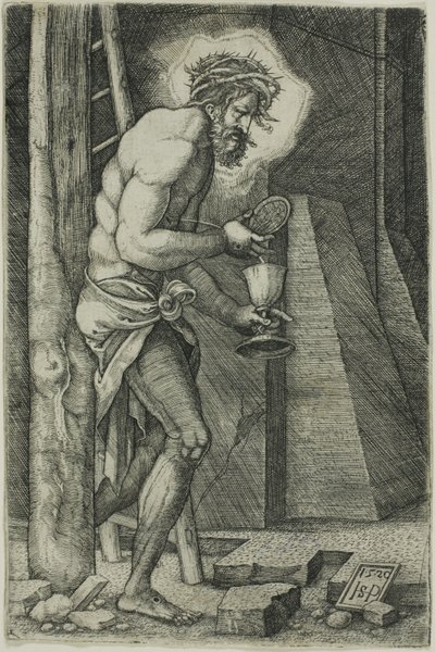 El hombre de los dolores de Hans Sebald Beham