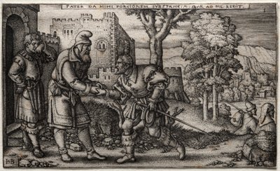 El hijo pródigo de Hans Sebald Beham
