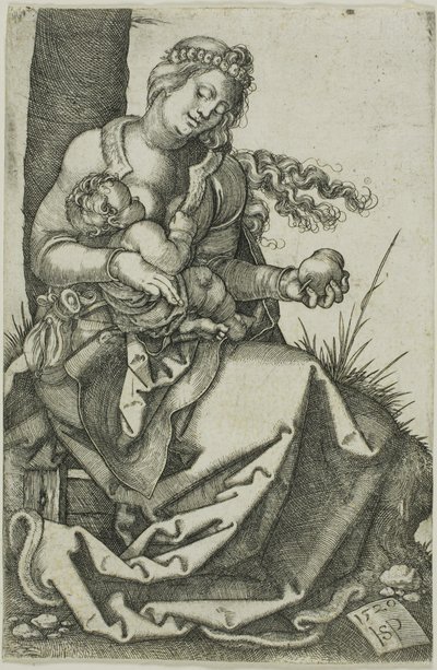 La Virgen con la Pera de Hans Sebald Beham
