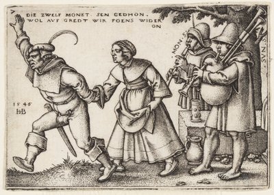 El fin del año de Hans Sebald Beham