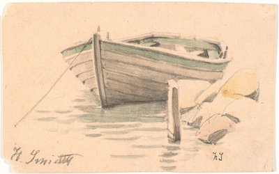 En un bote de remos de Hans Smidth